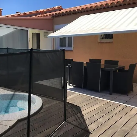 Villa Individuelle 8 Personnes Clim, Internet Le Barcares Exterior photo